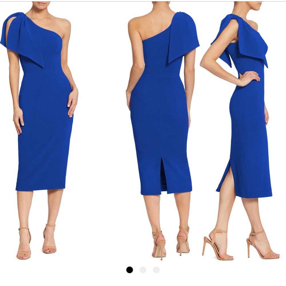 Dress the population Tiffany one shoulder